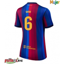 Camiseta Barcelona Paez Gavi #6 Primera Equipación para mujer 2026-27 manga corta